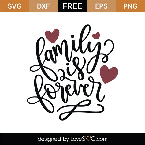 Download Free Family SVG Crafts